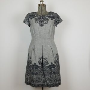 NWT Talbots Petites Gray Wool Dress